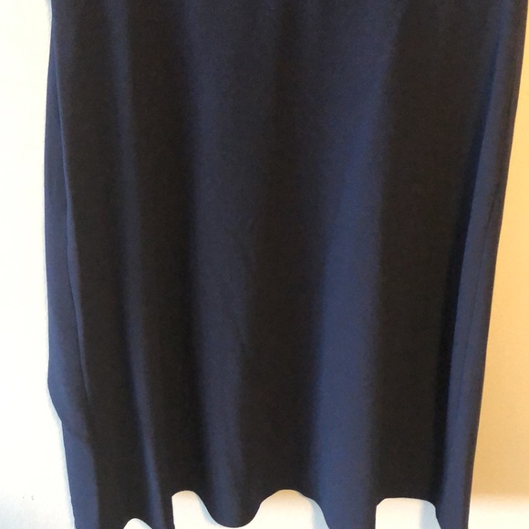 Nanette Lepore Dress Faux Wrap Blue SZ 10 - Picture 8 of 10